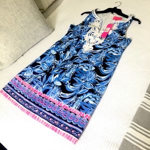 NWT Lilly Pulitzer Gabby Stretch Shift Dress